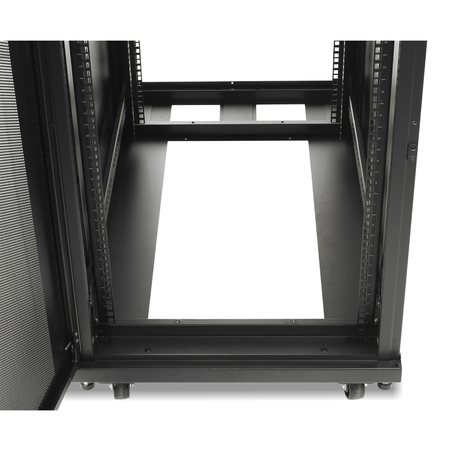 AR2400 Netshelter sv 42u 600mm wide x 1060mm deep enclosure with sides black APC Santreyd  - Вид №6
