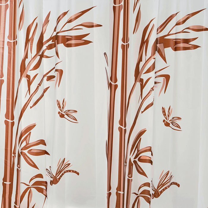 511V180M11 Milardo Bamboo (brown) Штора для ванной комнаты Bamboo (brown) Россия  - Вид №1