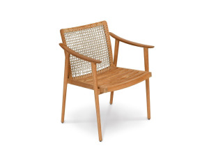 Веревочный садовый стул