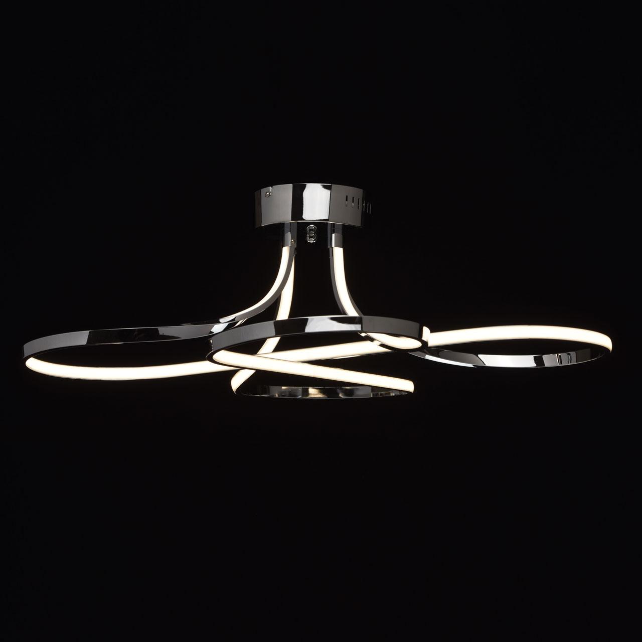 Потолочный светодиодный светильник De Markt Аурих 12 496015302 DE MARKT АУРИХ 12 202622 Хром  - Вид №2