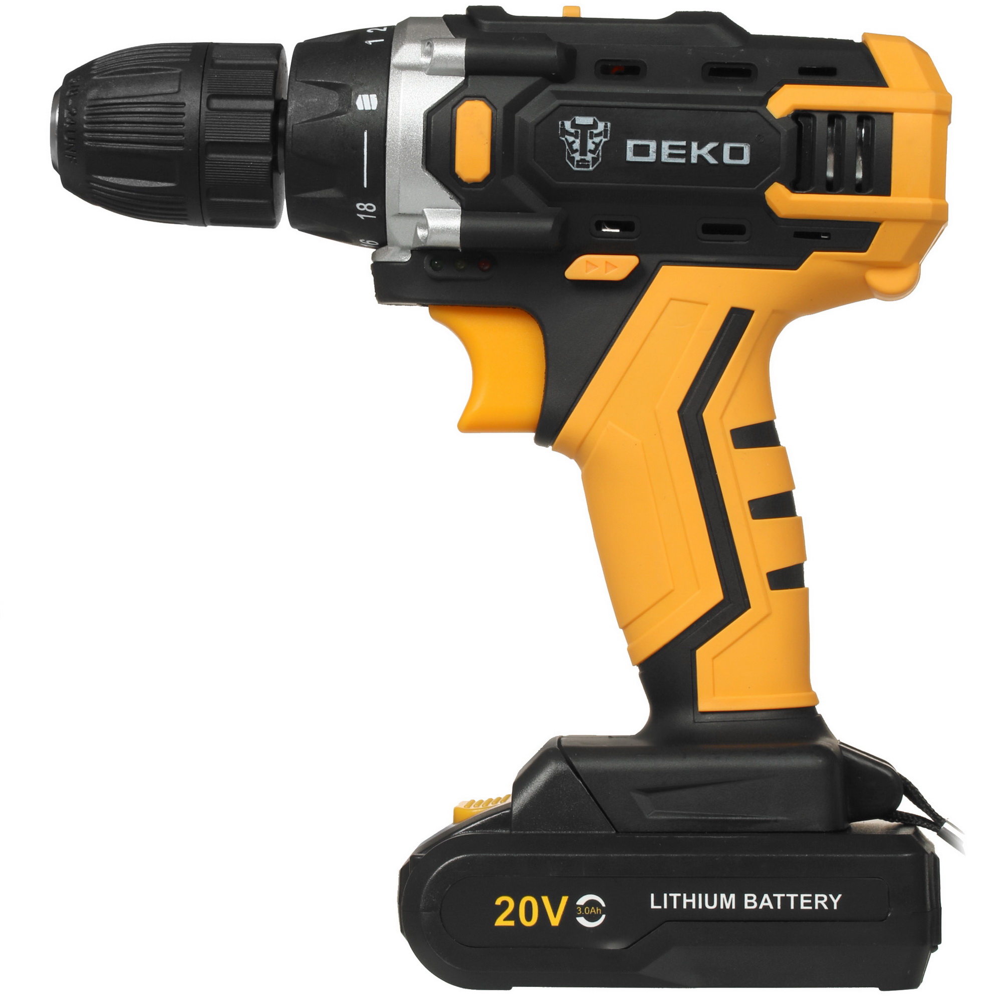 Дрель-шуруповерт DEKO DKCD20FU-Li 063-4175 MAX 20V 5325057 STDN-0128895