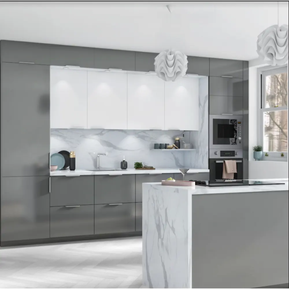 Santreyd Цоколь для кухни Delinia 240x9.5 см серый ПВХ 82379690 STLM-0025891 - Вид №4