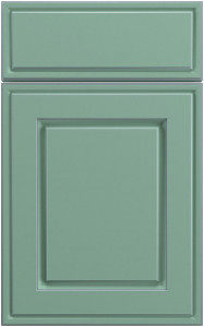Фасады для кухни Патина Фрезеровка «Бостон» 803 Бирюзовая пастель