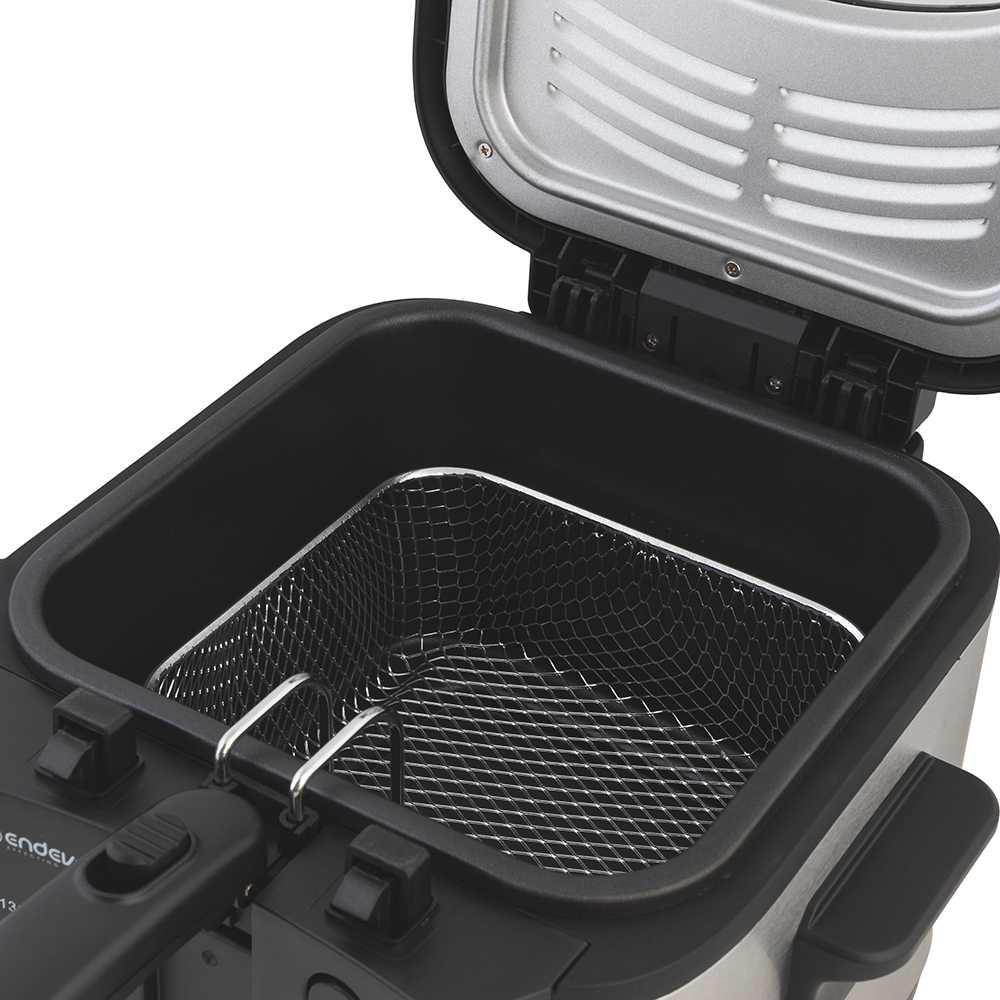 5350882 Фритюрница Endever Skyline FR-115 черный STDN-0126942 - Вид №1