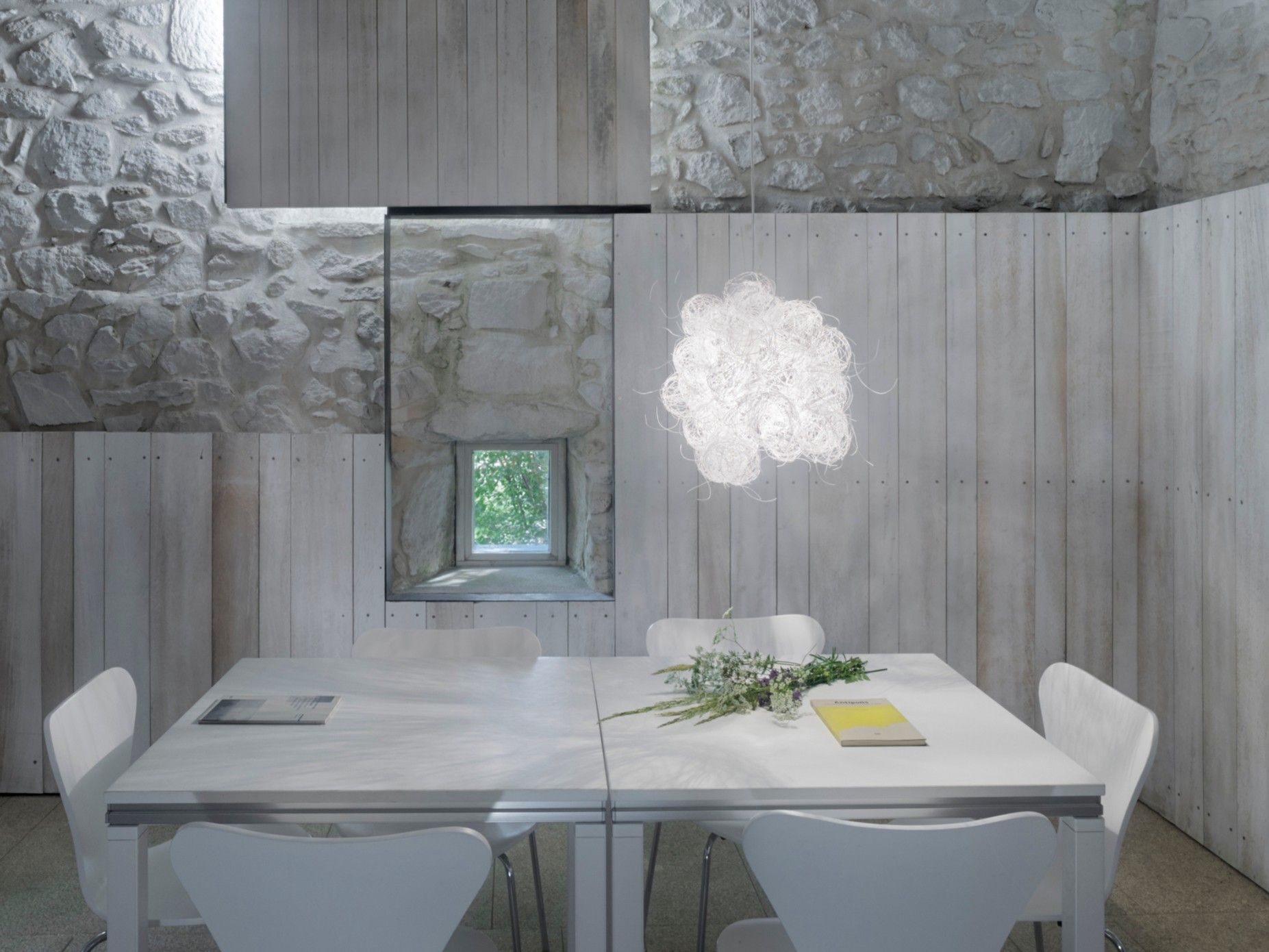 Светодиодный подвесной светильник из нержавеющей стали A-Emotional Light Blum ARCH-00150372 - Вид №2