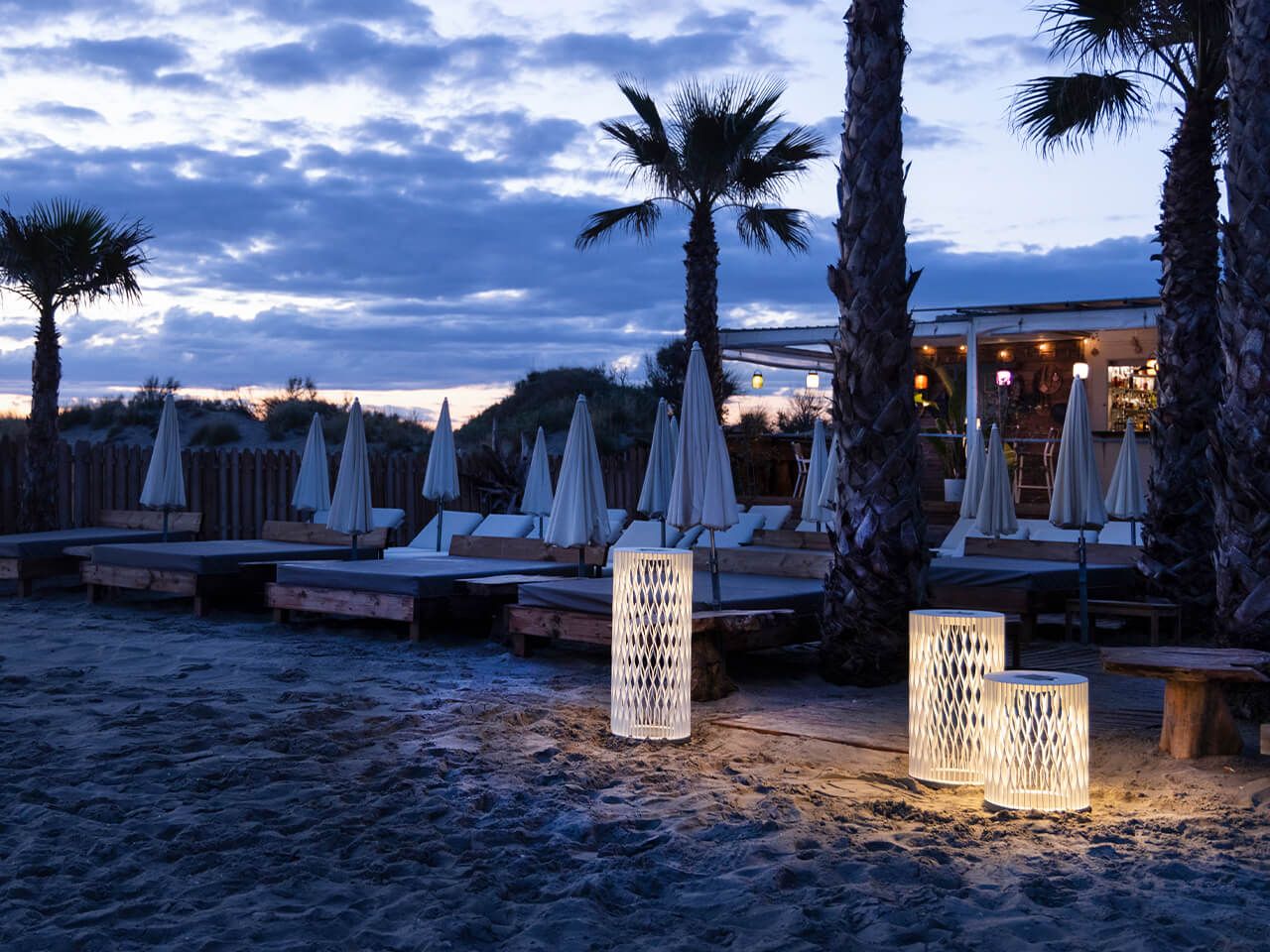 Алюминиевая солнечная энергия открытый торшер Les Jardins® Cadix ARCH-00058729 - Вид №5