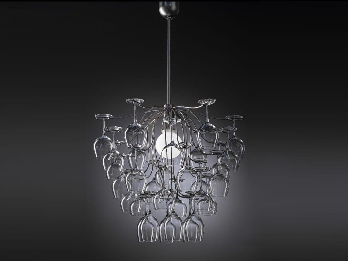Стеклянная люстра Aldo Bernardi Совиньон ARCH-00058655