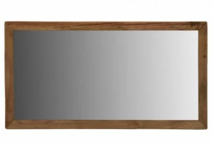 Arrediorg.it® Зеркало настенное прямоугольное в сосновой раме Woodside Ah332 mirror