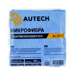 Салфетка профессиональная Autech Au-2407 20x20 см микрофибра