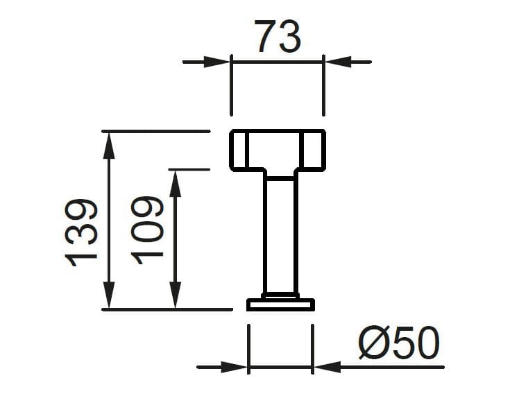 Моно струйный съемный ручной душ Elleci Elite Kitchen ARCH-00129275 - Вид №3