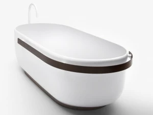 FALPER Отдельностоящая овальная ванна из cristalplant® Homey
