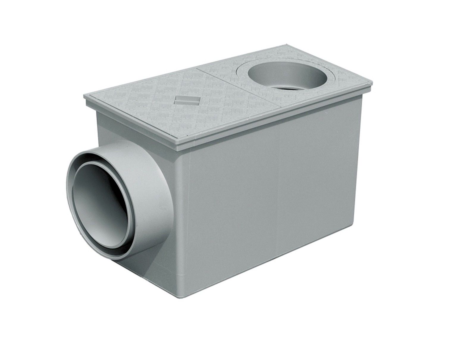 Сифонированная водосточная труба с круглыми трубами с горизонтальным сливом First Corporation First Plast ARCH-00094059 - Вид №1