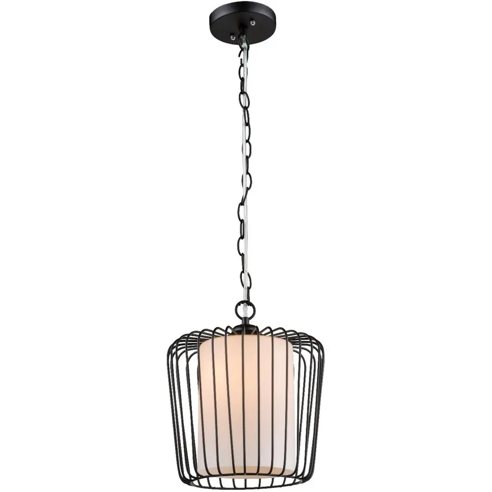 Светильник Globo 1xE27x60 Вт, 26 см, цвет чёрный STLM-2115441 - Вид №1