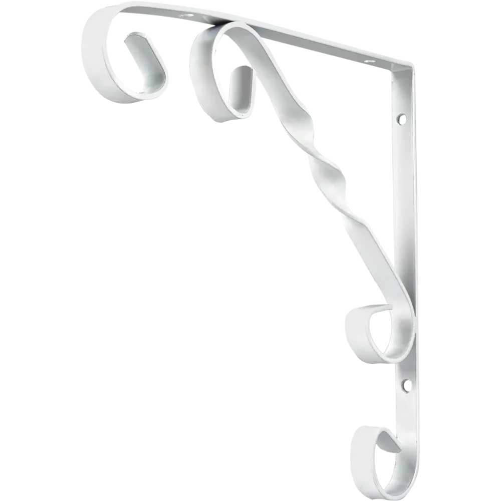 Кронштейн Larvij Орнамент - изящная опора для полок до 15 кг 10284457 STLM-0000362