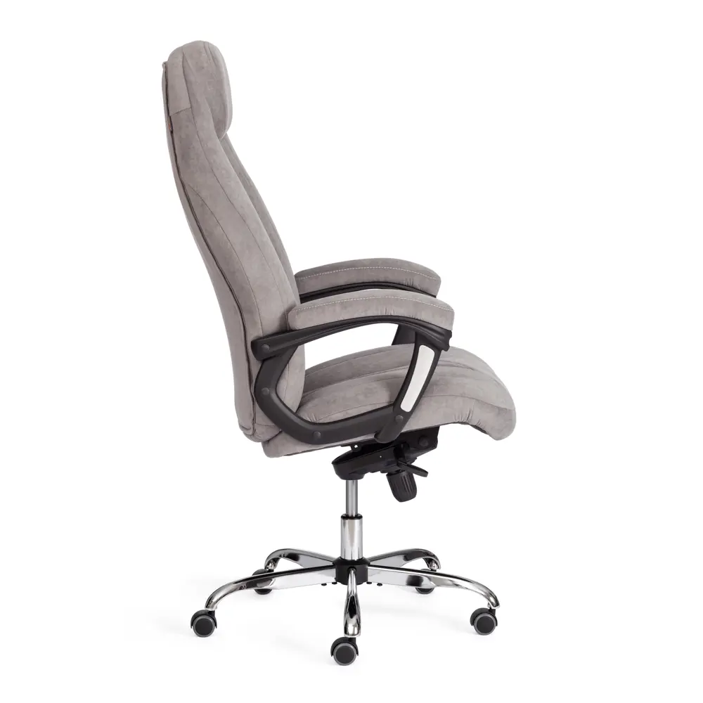 Офисное кресло Tetchair Boss Lux 52x131x50 см ткань цвет серый