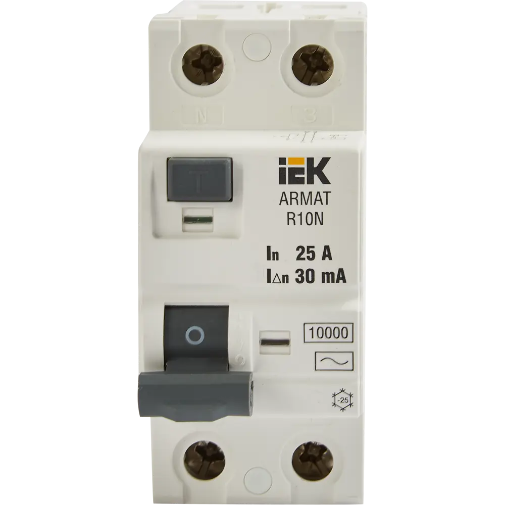 Дифференциальный автомат IEK 2P 30А - защита от короткого замыкания и перегрузок 87762179 STLM-1103638 - Вид №1