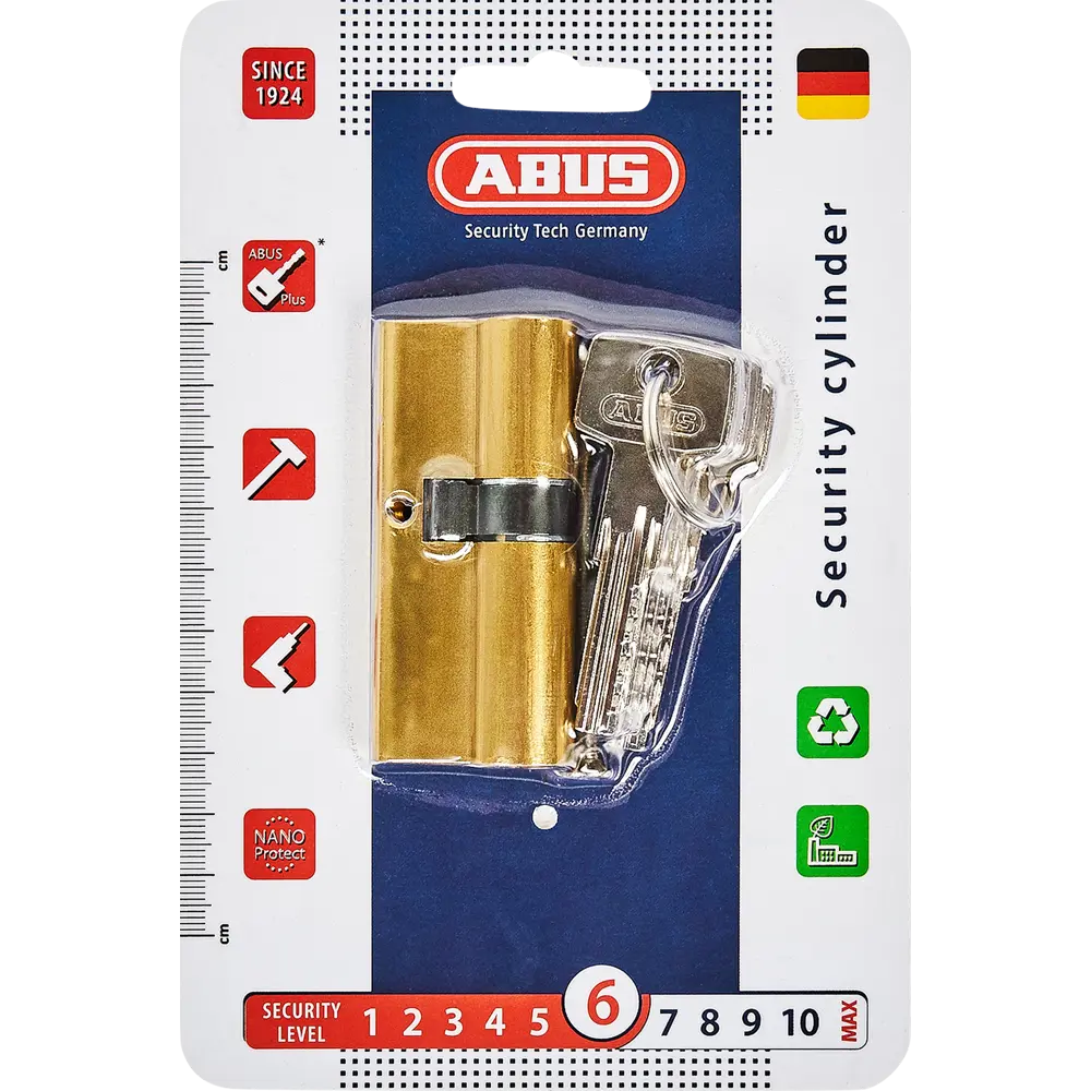 Цилиндр замка ABUS D6MM с защитой от взлома 30+40 мм 82441683 STLM-0027355 - Вид №3