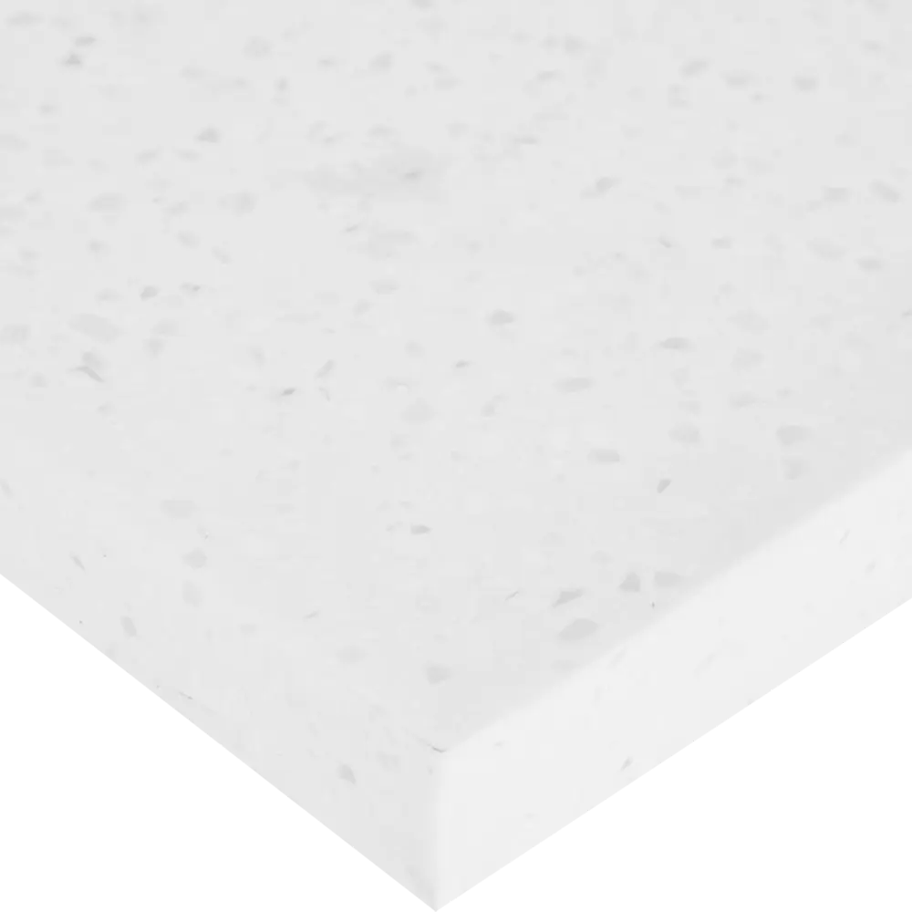 84168260 Столешница Арктик 240x60x2 см искусственный камень цвет белый STLM-0046740 Santreyd - Вид №2
