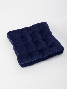 90801570 Подушка для стула PB9/Темно-Синий, 40x40 см, цвет темно-синий STLM-0388507 BIO-LINE