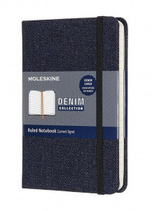 510246 Блокнот Limited Edition Denim Pocket, 192 стр., в линейку, 90 x 140 мм Moleskine