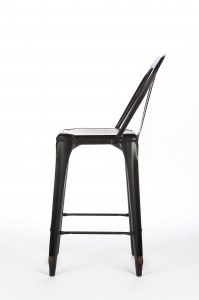 2000000059303 Барный стул Marais с деревянным сиденьем COSMO