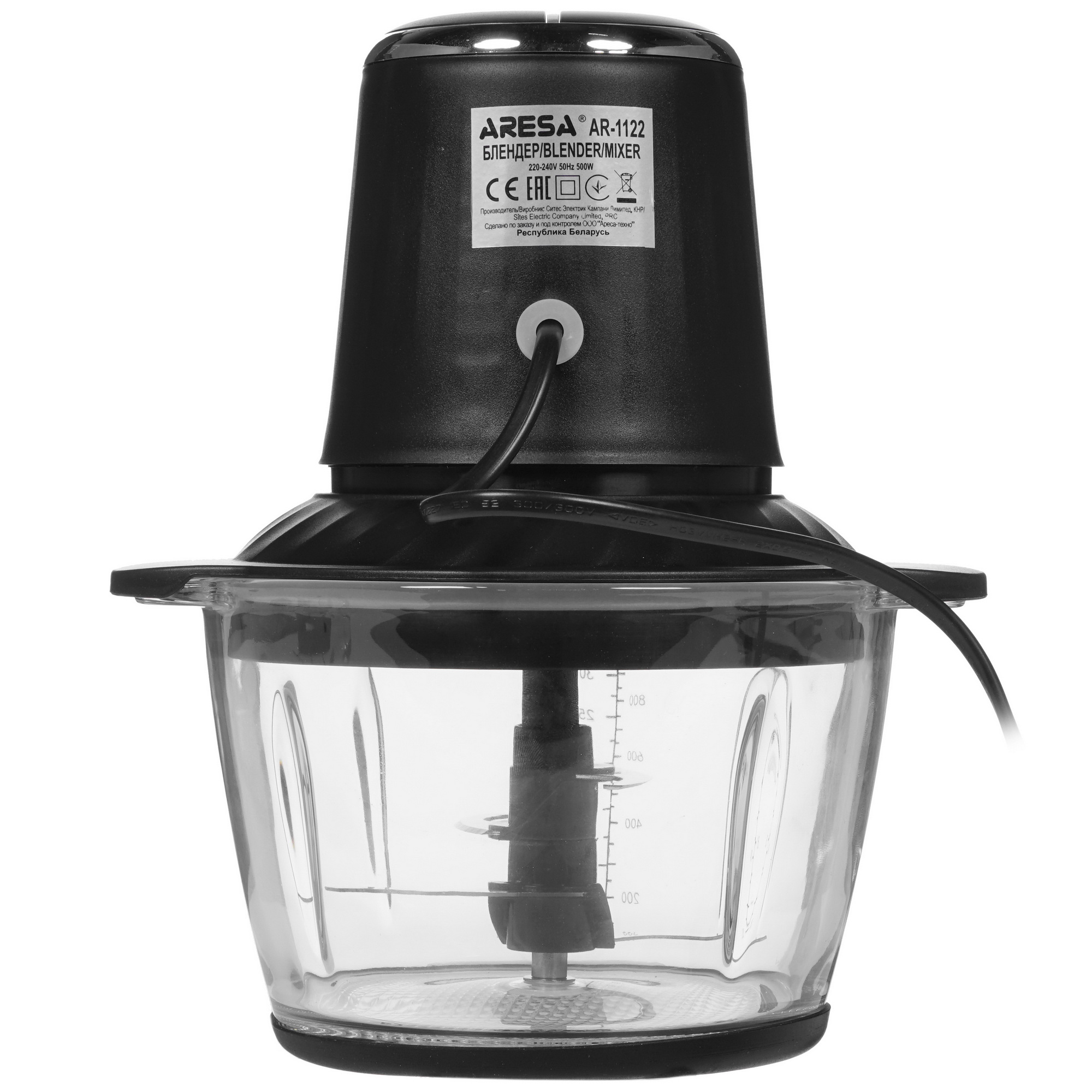 8192332 Измельчитель  Aresa AR-1122 черный STDN-0145399 - Вид №4