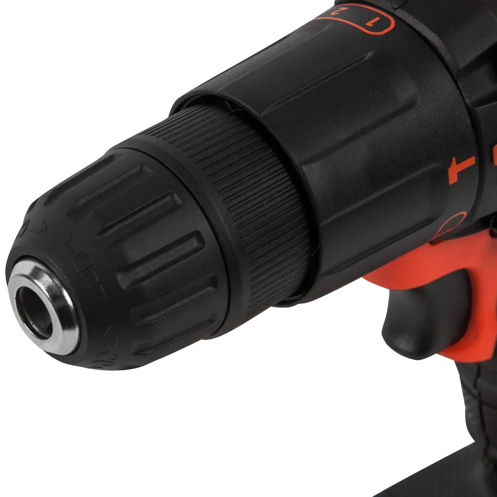Дрель-шуруповерт аккумуляторная ударная Black&Decker BDCHD18KBQW, 18 В Li-ion 2x1.5 Ач BLACK + DECKER STLM-2094937 - Вид №3