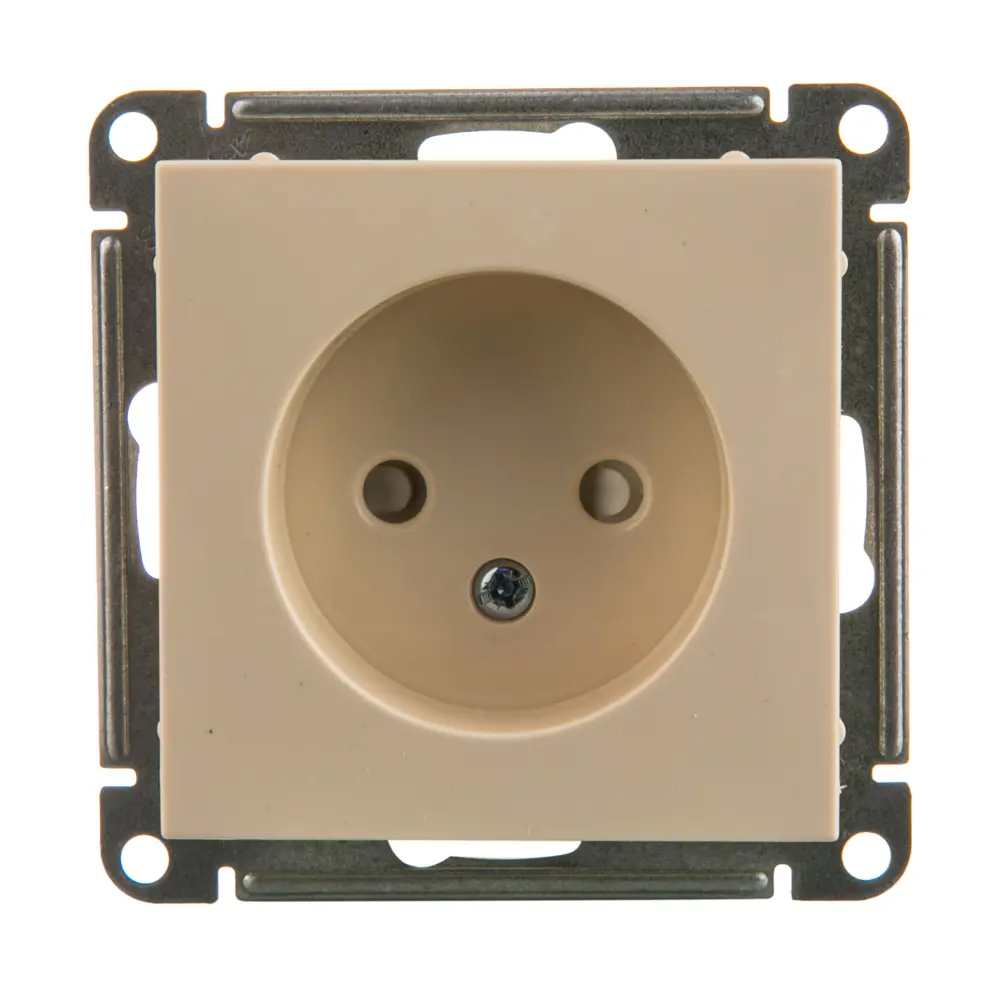 Розетка Schneider Electric W59, защитные шторки, цвет слоновая кость STLM-2146941