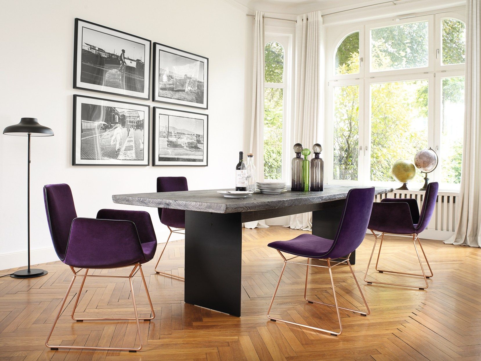 Деревянный прямоугольный обеденный стол JANUA SK 04 KOMPOSIT ARCH-00063341 - Вид №6