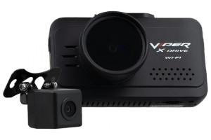 16477323 Видеорегистратор X-DRIVE DUO Wi-Fi + кам.заднего вида, наружная УТ000015102 Viper