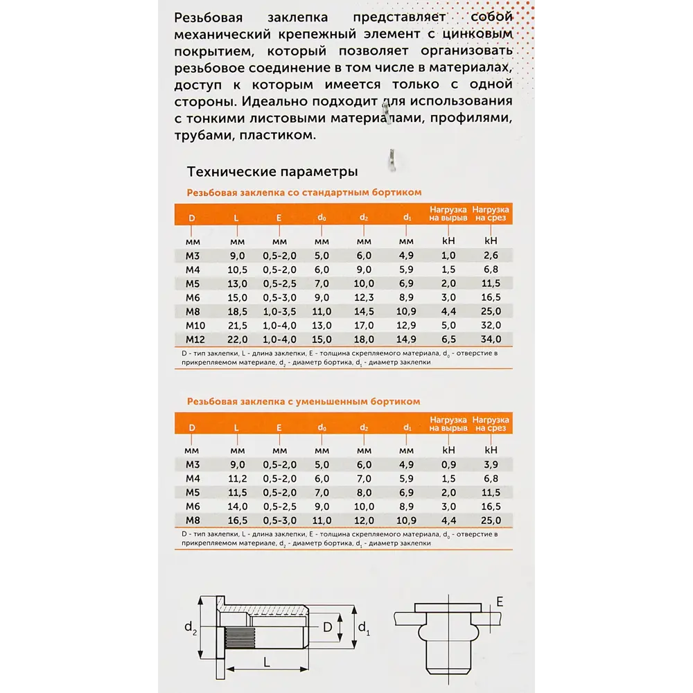 87937031 Заклепка Sormat М5 мм, 10 шт. STLM-1003732  - Вид №3