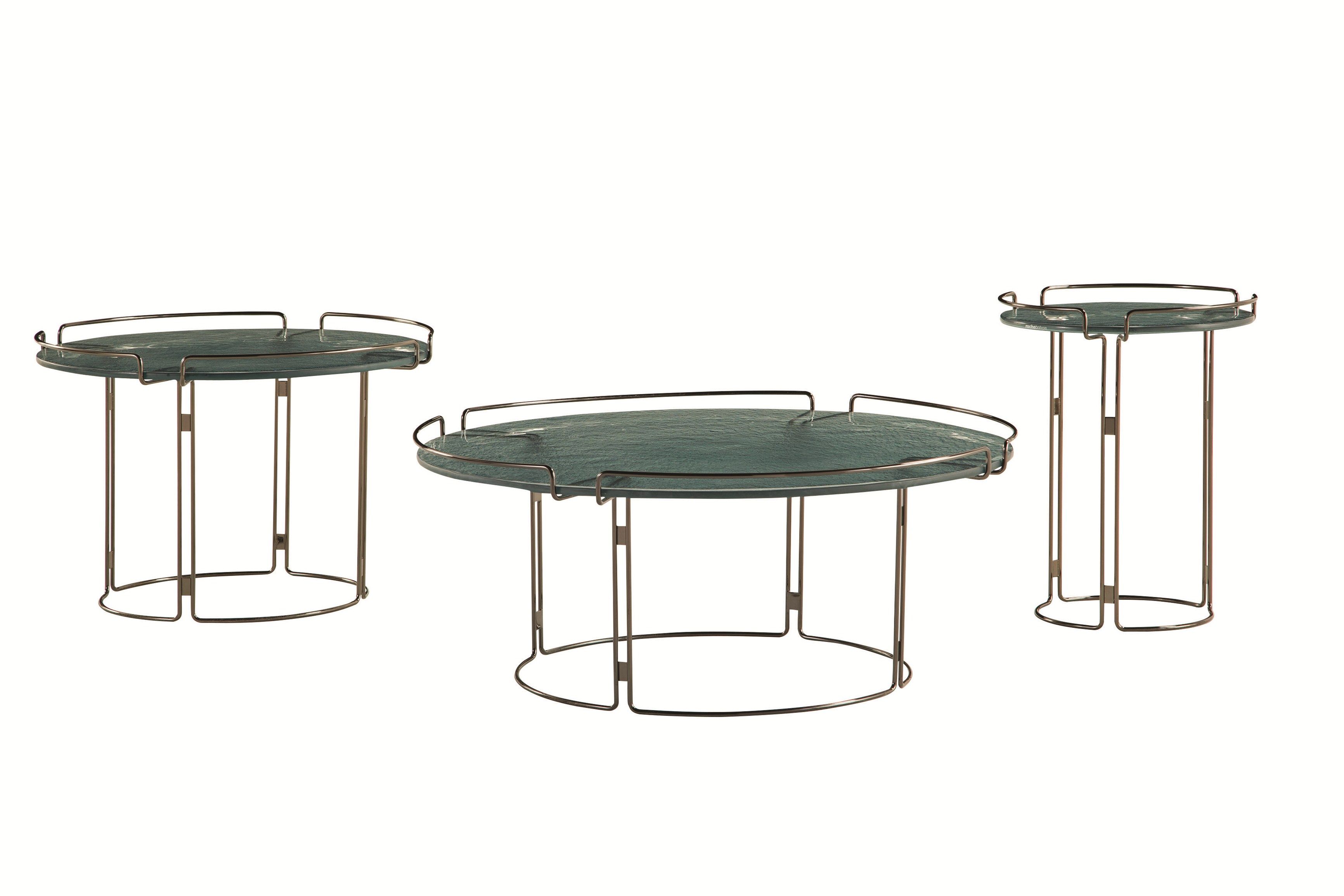 Круглый стеклянный журнальный столик ROCHE BOBOIS BIJOU ARCH-00086470 - Вид №2