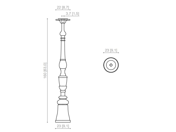 Мраморный подсвечник Kreoo TREASURE LUXURY ARCH-00140062 - Вид №5