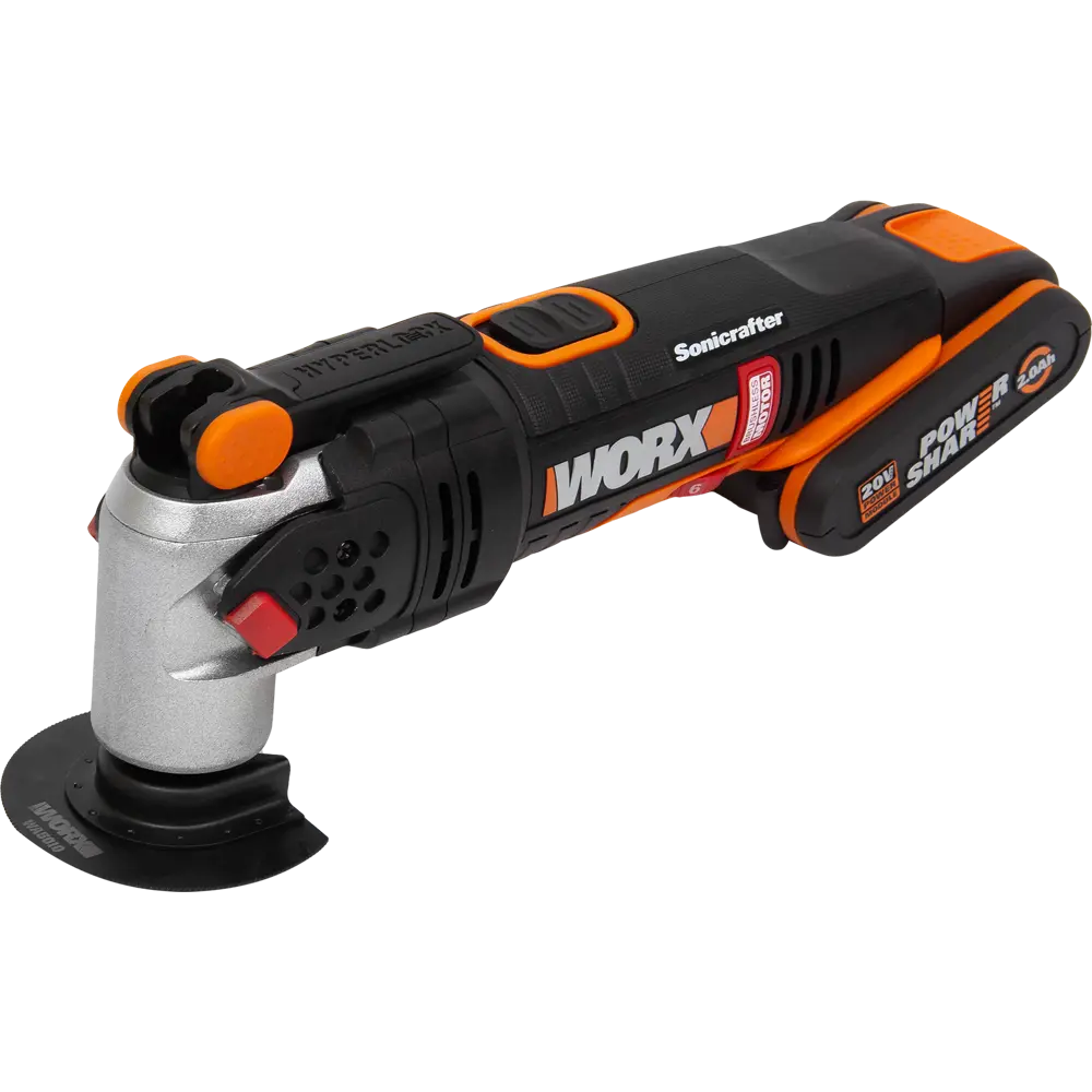 Реноватор аккумуляторный Worx WX693, 20 В Li-Ion 1x2 Ач