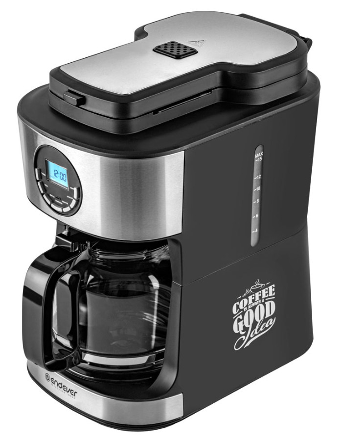 9066491 Кофеварка капельная Endever Costa-1048 черный KROMAX STDN-0148376