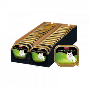 ПР0021366*32 Корм для кошек Vom Feinsten для кастрированных кошек отборная индейка конс. 100г (упаковка - 32 шт) Animonda