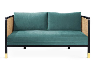 2-местный бархатный съемный диван