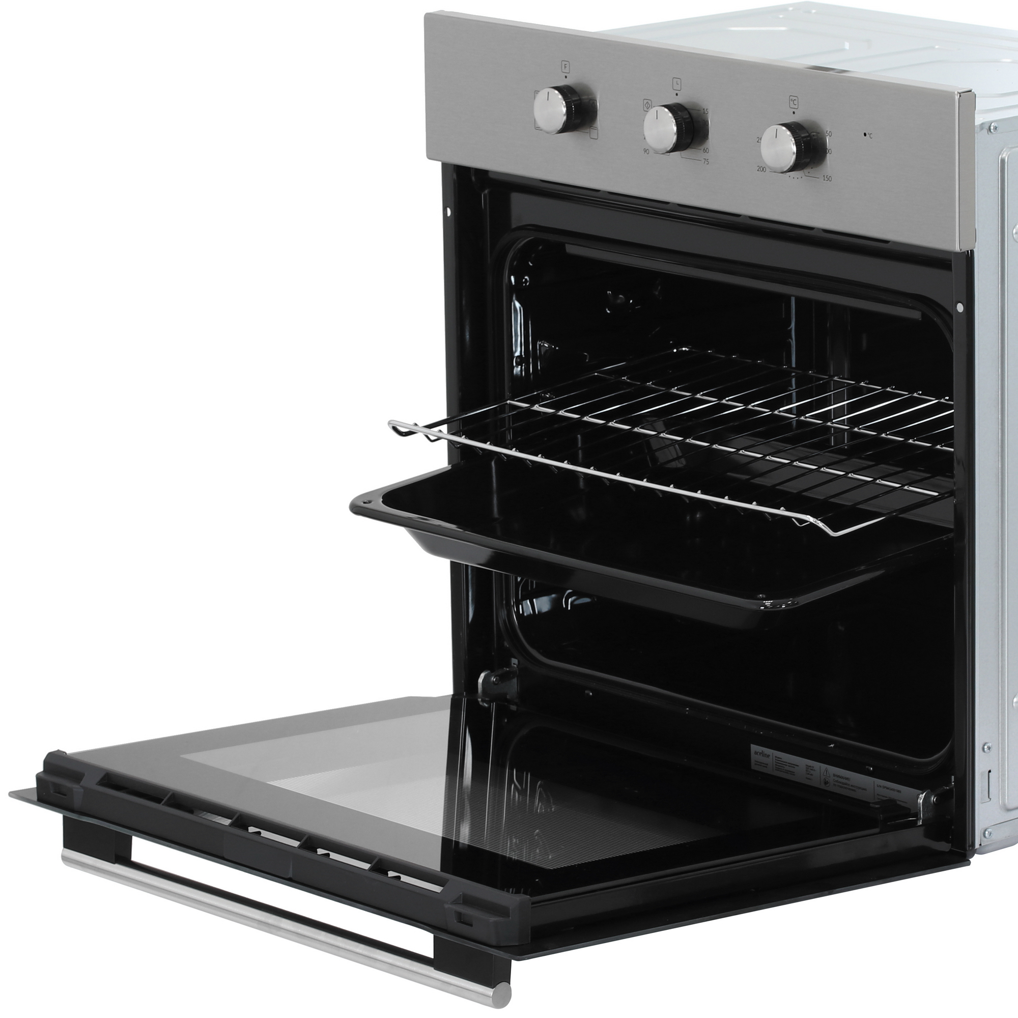 9133297 Электрический духовой шкаф Aceline Simple-01 серебристый STDN-0141341 - Вид №6