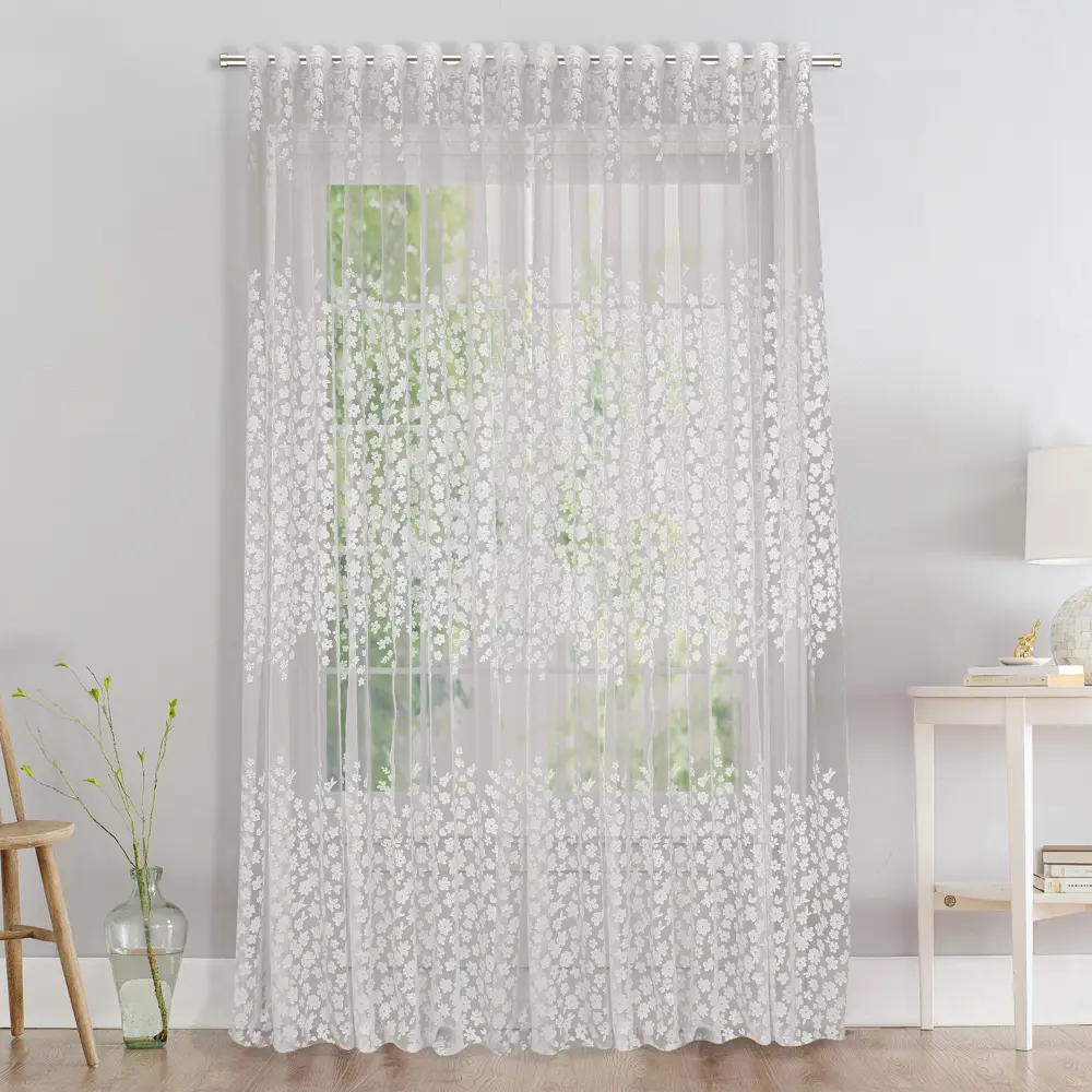 Тюль на ленте Лора 250x260 см цвет серо-фиолетовый 88109973 STLM-2068808 MIAMOZA 
