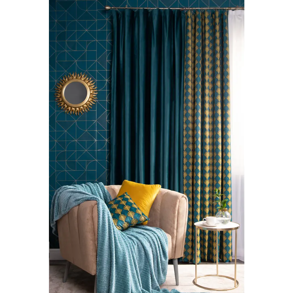 Зеркало декоративное Солнце диаметр 47 см 18869054 STLM-2162126 ALL WALL  - Вид №7