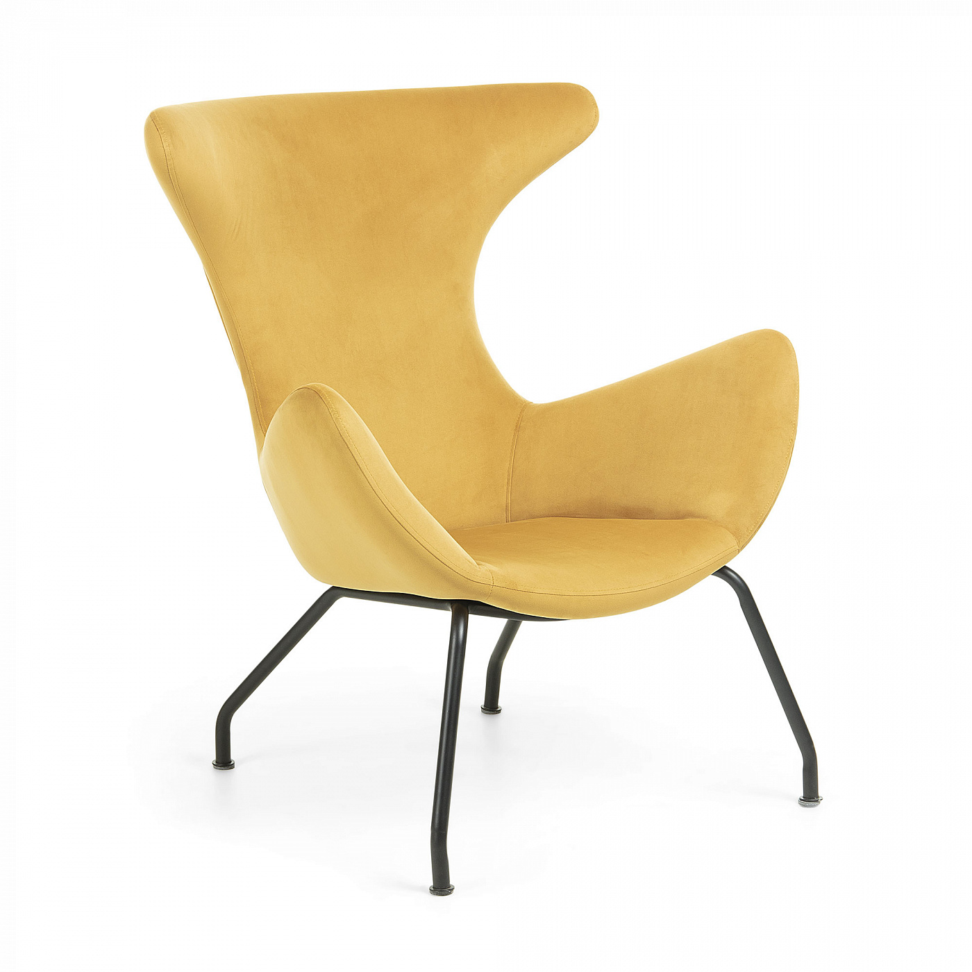 062480 Кресло Egg Vanda горчица CC0754J81 La Forma Chleo  - Вид №1