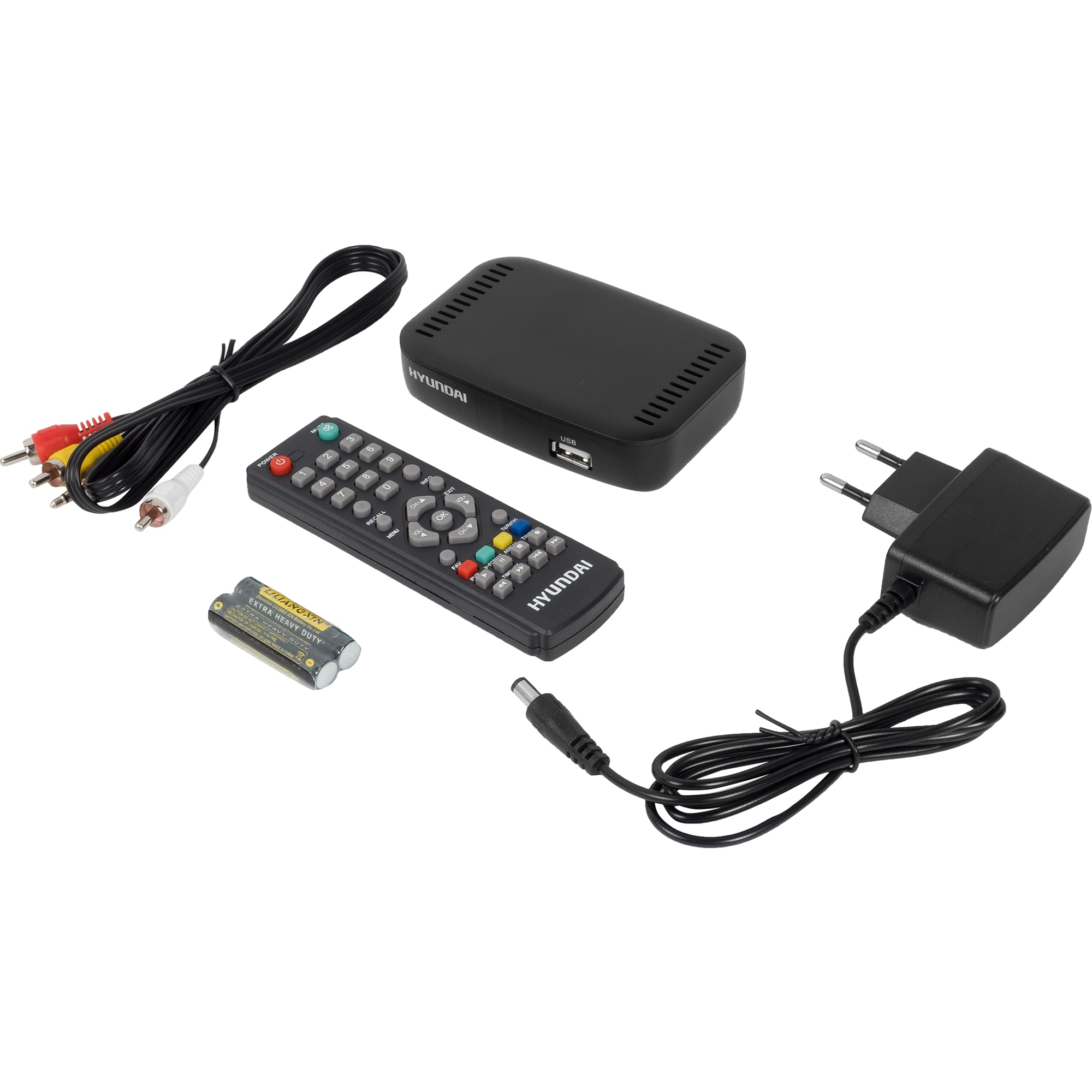 82207594 Ресивер DVB-T2 Hyundai H-DVB460 Santreyd  - Вид №2