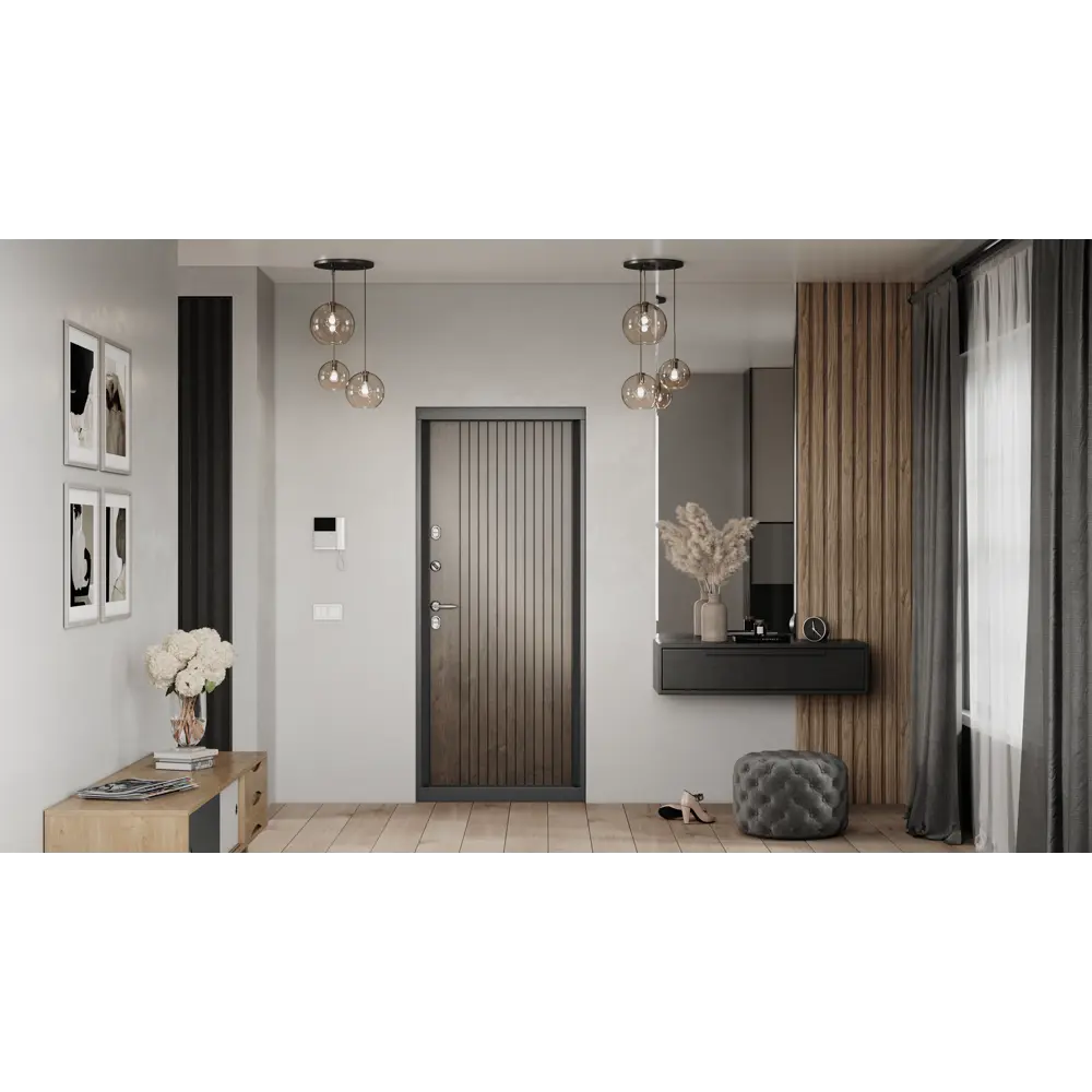 Дверь входная металлическая Стартер Про 95x205 см левая акация темная TOREX STLM-2172816 - Вид №21