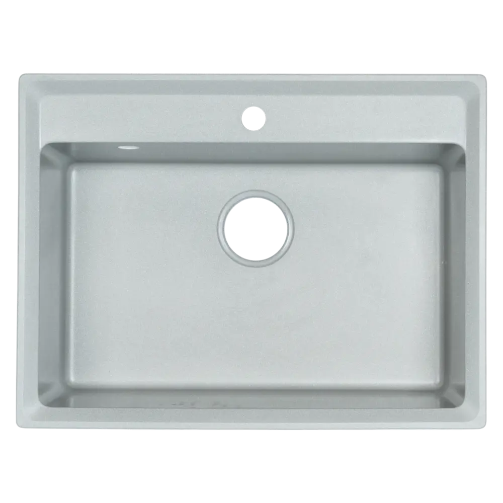 GRANFEST Level - врезная кухонная мойка 50×66 см с мраморной крошкой 89404389 STLM-1579050 - Вид №1
