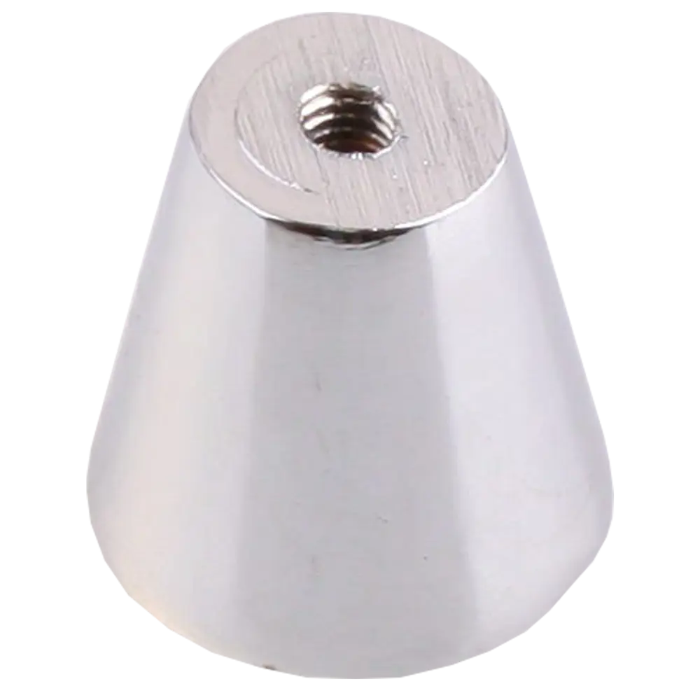 Мебельная ручка-кнопка RC012CP металл цвет хром EDSON STLM-2189641 - Вид №1