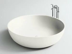 Boffi Отдельностоящая круглая ванна из Corian®