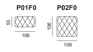 Ткань capitonné пуф AERRE ITALIA Emerald ARCH-00033560 - Вид №4