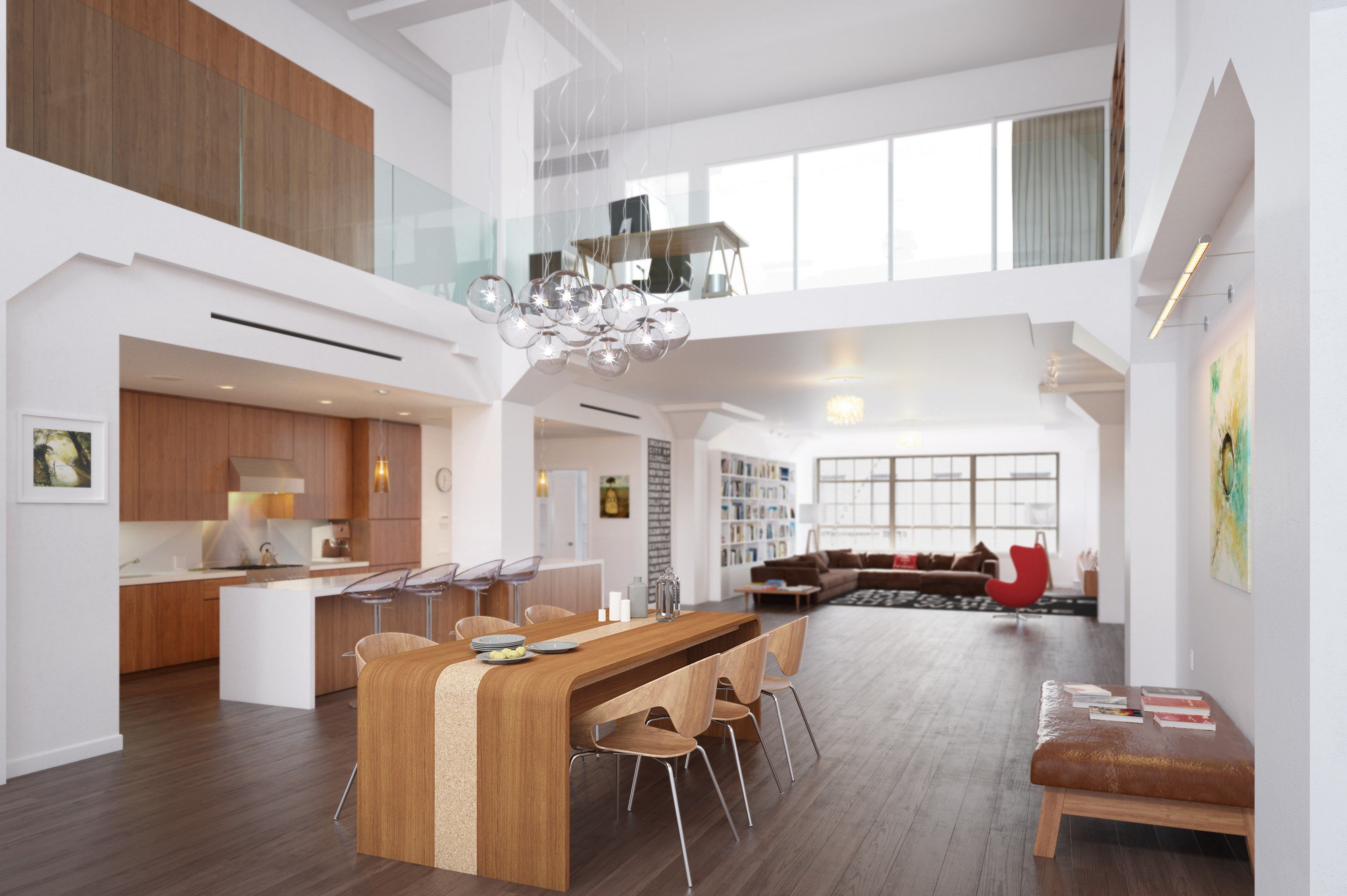 Деревянный прямоугольный стол OTQ MESA ARCH-00109306 - Вид №3