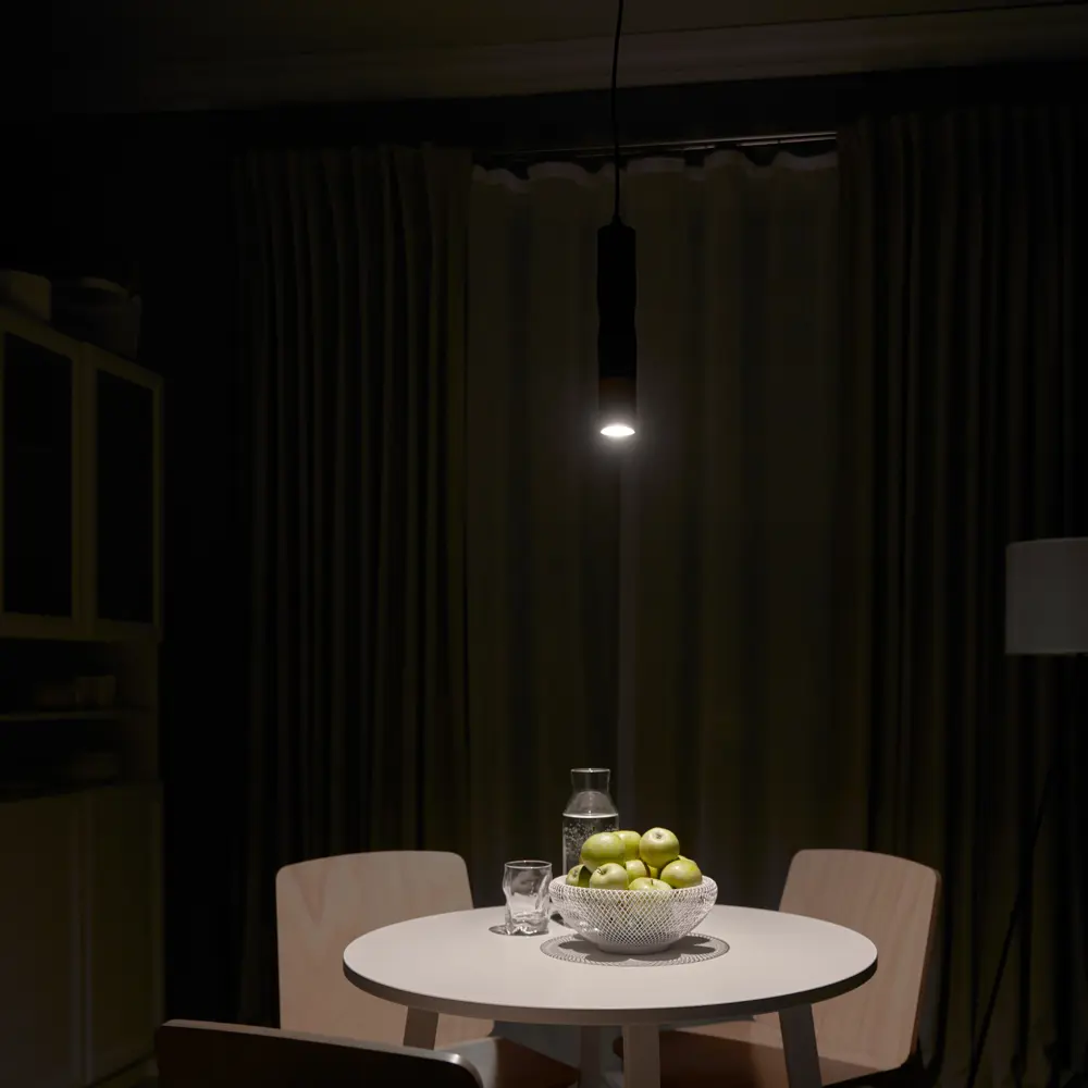 Светильник подвесной Sadr 1 лампа 2 м² цвет черный Arte Lamp STLM-2057808 - Вид №9