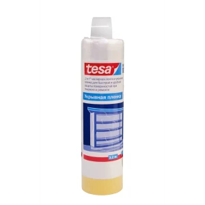 Пленка защитная с малярной лентой Tesa 3.2 м х 17 м